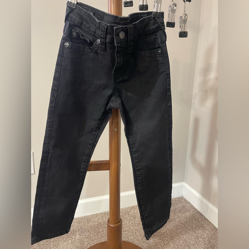 True Religion Black Denim Jeans- Boys